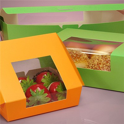 Wrap Around Window Bakery Boxes
