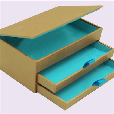 Luxury Rigid Paper Drawer Paper Gift Box Cuztomized Paper Box