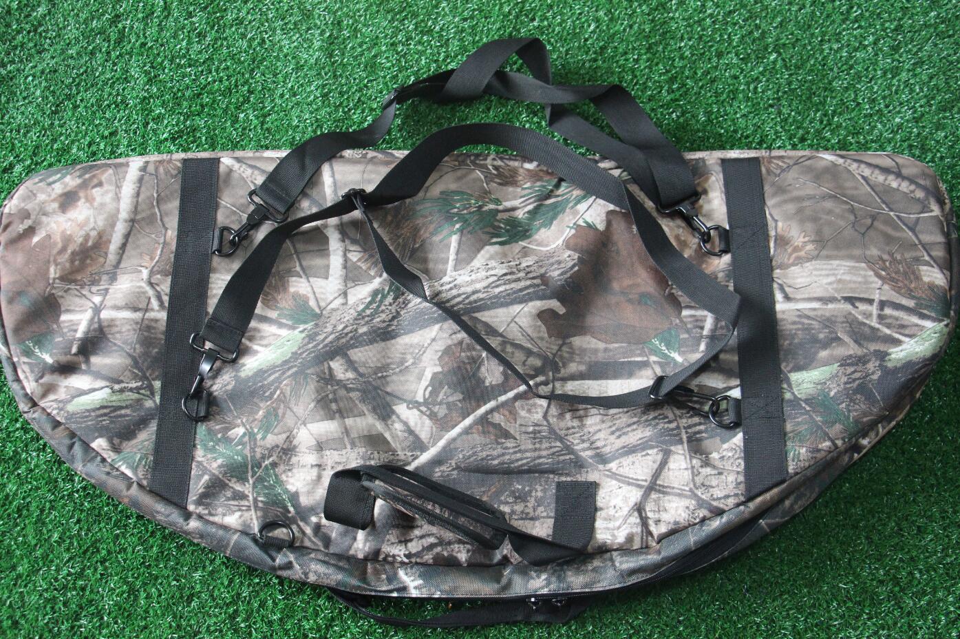Archery Hunting Compound Bow Camo Bag with Arrow Bag