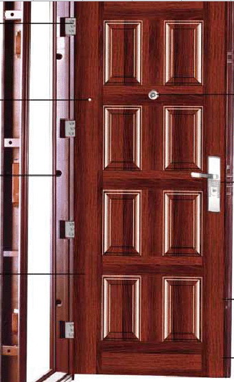 Металлические противопожарные двери из Китая / Security door