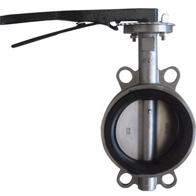 Stainless Steel Soft Seat Wafer Butterfly Valve