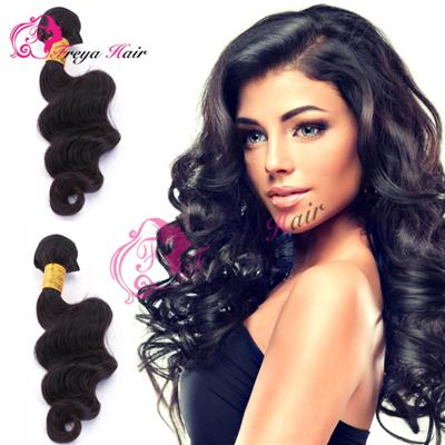 Loose Wave High Quality Unprocessed Virgin Brazilian Human Hair Weaves