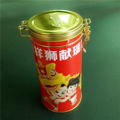 Airtight Round Tea Tin Wholesale