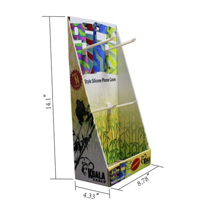 Cardboard Advertising Products Display Paper PDQ Displays For Sunglasses