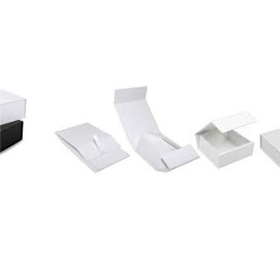 Sturdy Construction White Folding Box