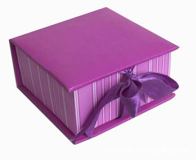 Best Selling Cardboard Clamshell Gift Box With Ribbon