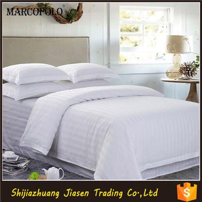 High Quality 300TC Sateen Stripe Hotel Duvet Cover Queen Size