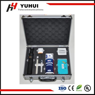 Optical Fiber Tool Kit for Fiber Connector Cleaning