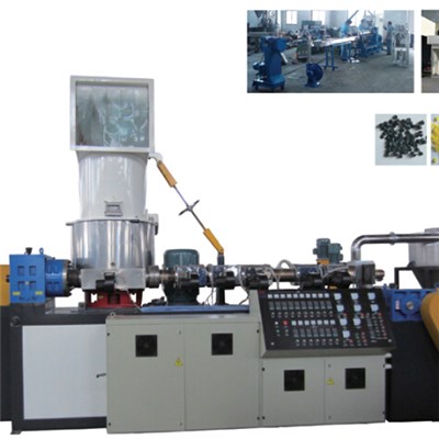 PP PE Plastic Granulating Pelletizing  production line