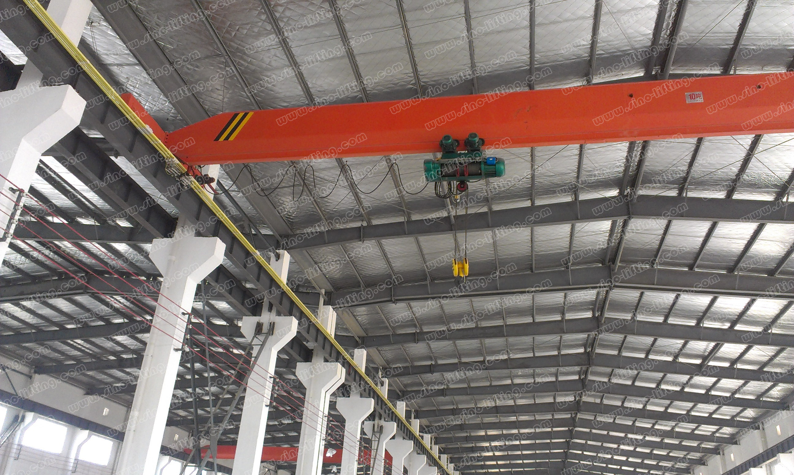 Electric harga hoist overhead crane 10 ton