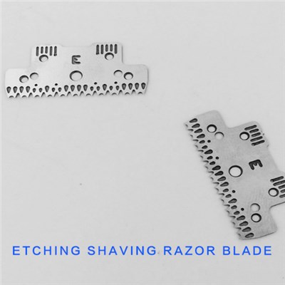 Etching Razon Shaving Blades