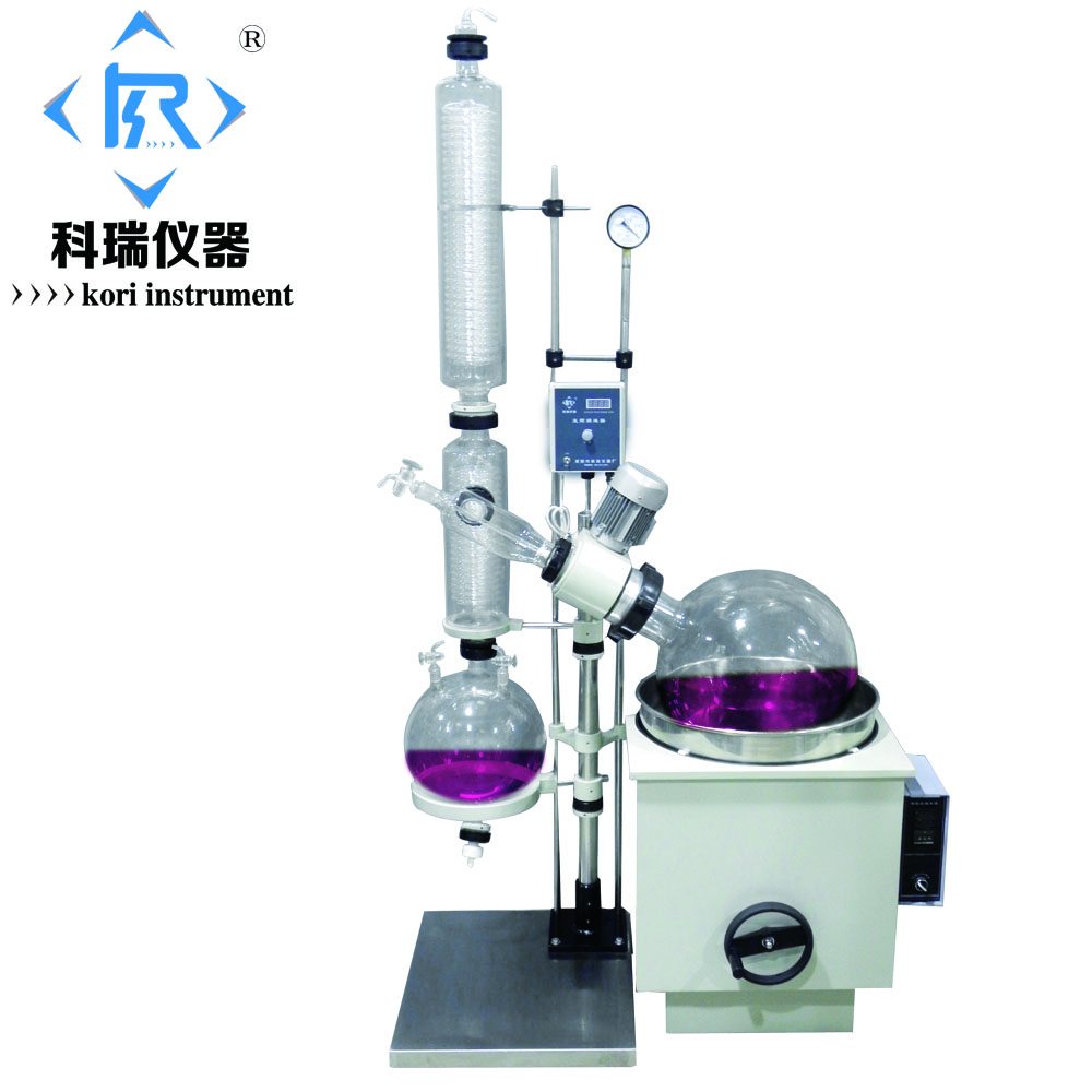 Laboratory heating equipment manufacturer high borosilicate GG3.3 20L Rotary evaporator