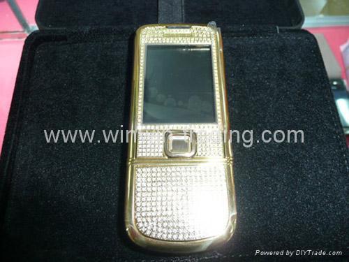Gold Diamond 8800D GSM Mobile Phone