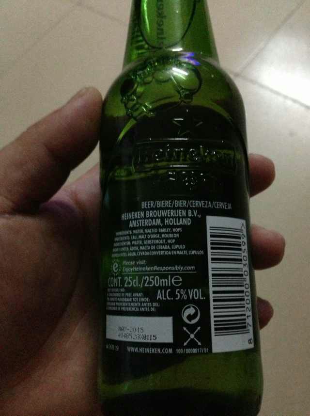 Heineken beer 
