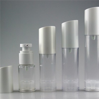 Slanted OverCap Packaging Cosmetic Airless Pump,30ml-40ml-50ml-60ml