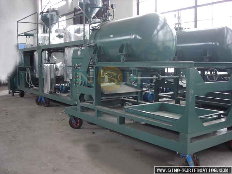 GER Used Engine Oil Filter Recycling Machine