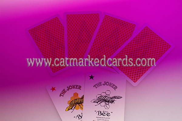 Bee Marked Plastic Cards