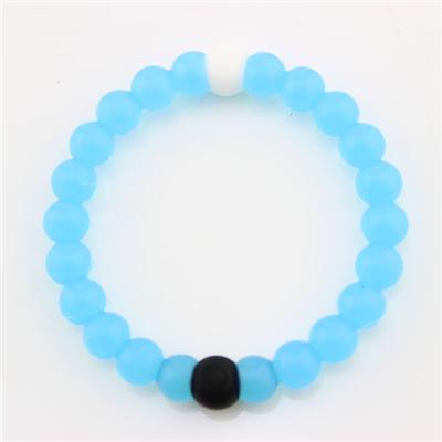 Fashion Blue Silicone Bracelet