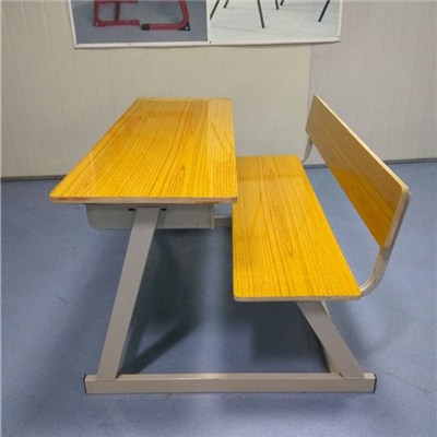 H2044s School Desk With Bench