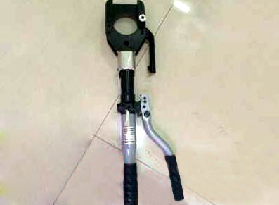 Hydraulic steel cable cutter, steel wire rope cutter