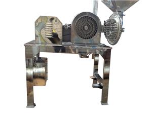 Rod Pin Electric Grinding Mill Machine