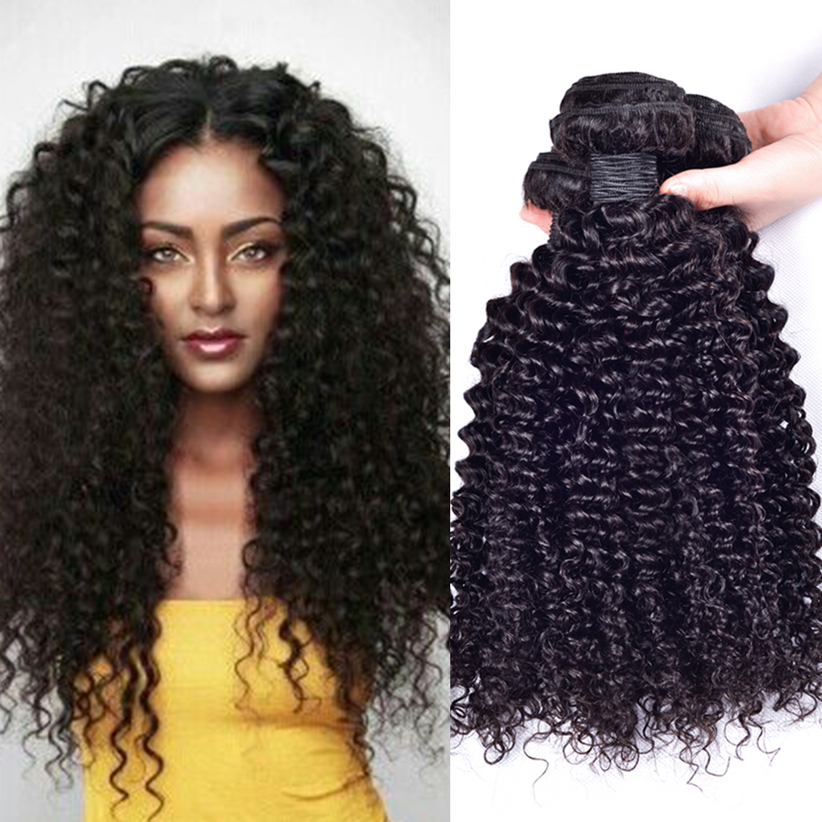 China Virgin Mongolian/Brazilian Kinky 4C Curly Human Hair Weaving bundles supplier