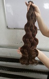  China Body Wavy U-tip Keratin Pre-bonded Wavy keratina Hair Extensions supplier