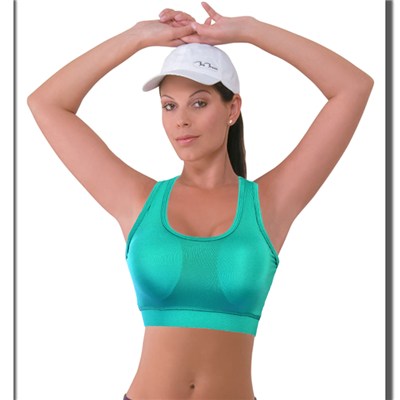 Solid Neon Color Support Sport Bra