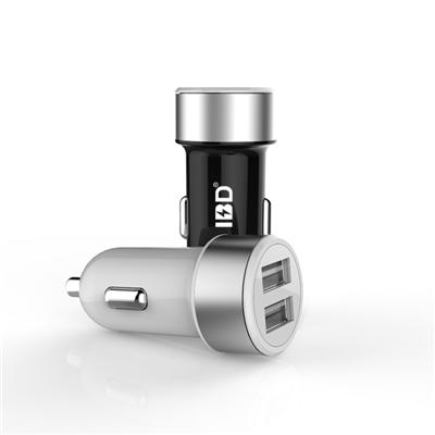 New design rohs car charger  5v 4.8a dual port mobile phone usb charger car for iphone6