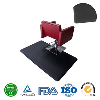 Professional hair salon chair mats wholesale beauty salon anti fatigue mats salon pads for barber shop, size 4*5*7/8inch