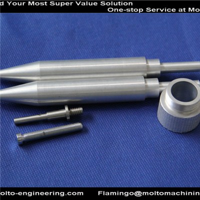 CNC machined Aluminum custom shaft