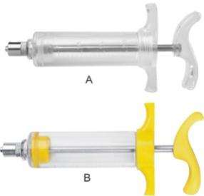 Veterinary products plastic steel TPX / PC syringe injection for animal use