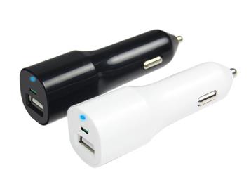 2 Ports USB Type C Car Charger