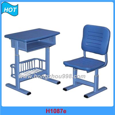 H1087ae Ergonomic Student Desk And Chair Set