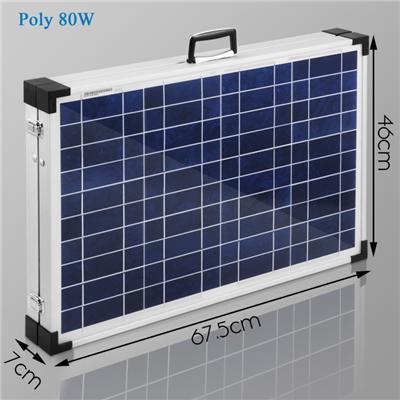 Poly 80W Folding Solar Panel