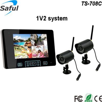 TS-708C 1V2 wireless monitor system