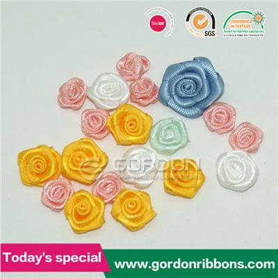 Satin Ribbon Roses