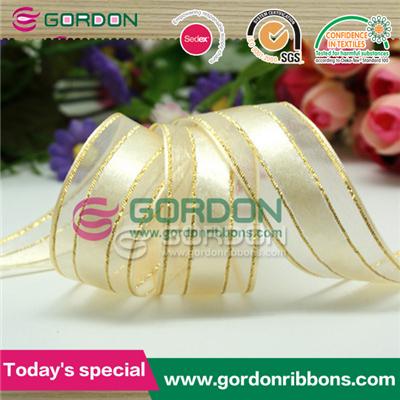 Wired Organza Ribbon