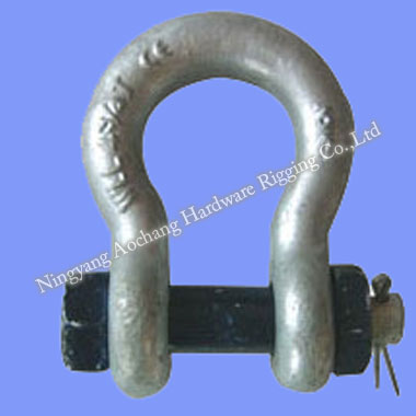 US type G2130 bolt type anchor shackle