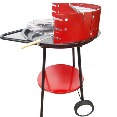 Double Layer Windproof Simple BBQ Grill