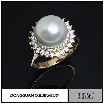 R7567 24K Gold Plated Ring