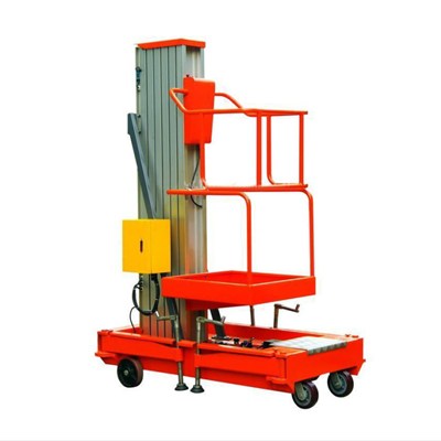 Single Mast Aluminum Lift