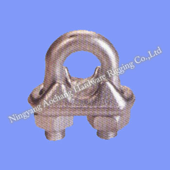 European type wire rope clip
