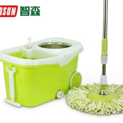 With Big Wheels Spin Mop