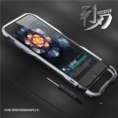Iphone 6 S Plus Incisive Sword Aluminum Screw Phone Bumper