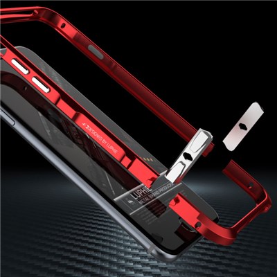 Iphone 6 S Plus Halberd Rotary Snap With Screw Aluminum Phone Bumper