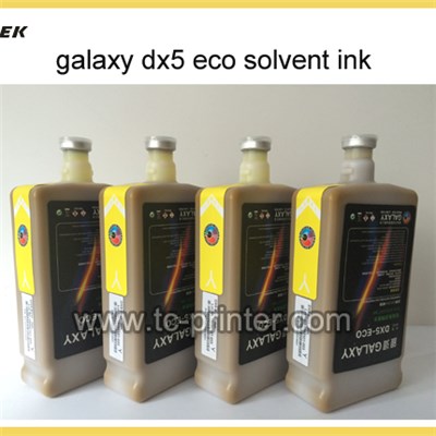 Outdoor Flex Baner Printing Tinta For Plotter Galaxy Dx5