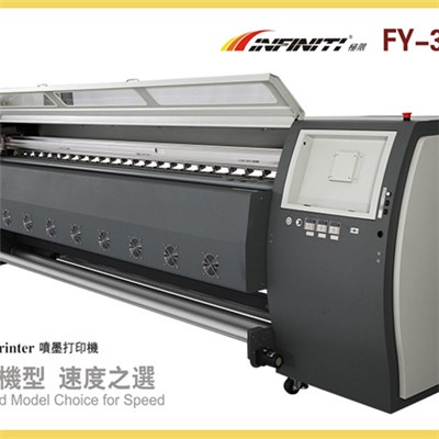 10 Feet Infiniti FY-3286J Panaflex Printer With Spt 1020 35pl Print Head