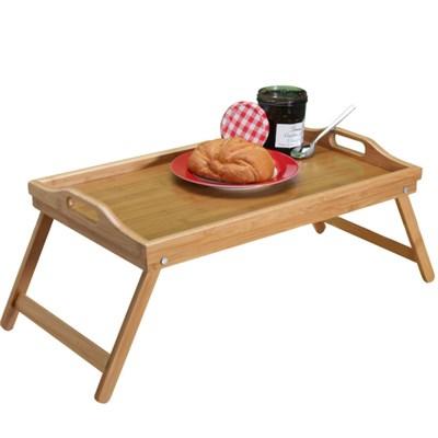 Bamboo Tray With Leg