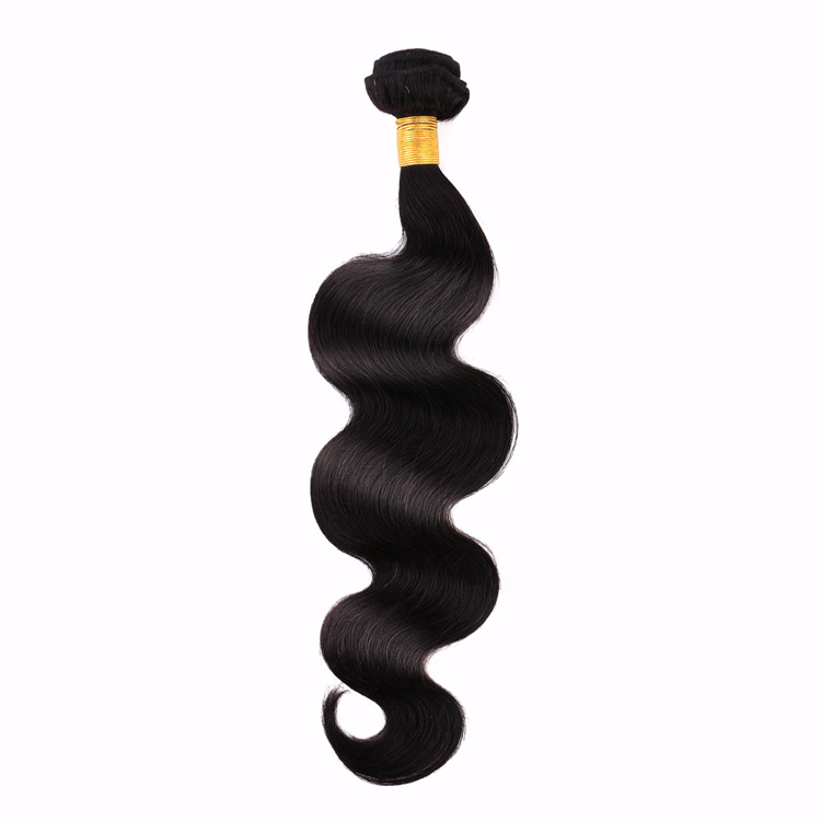 Indian virgin remy hair body wave extensions 8inch-30inch natural black